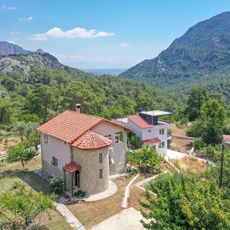 Secluded Villa With On Mountainside In Antalya *