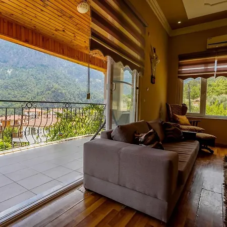 Secluded Villa With On Mountainside In Antalya Villa *
